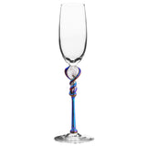 Iridescent Vine Champagne Flute