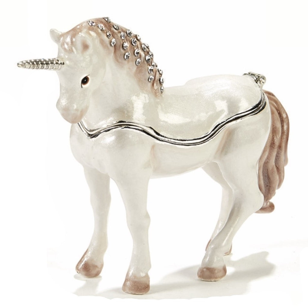 Unicorn Cloissoné Box