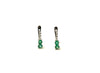 14KW Emerald and Diamond Earrings