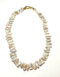 22K Stick Pearl Necklace