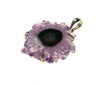 SS Amethyst Stalactite Prong Pendant