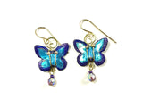 GF Butterfly Metallic Earrings