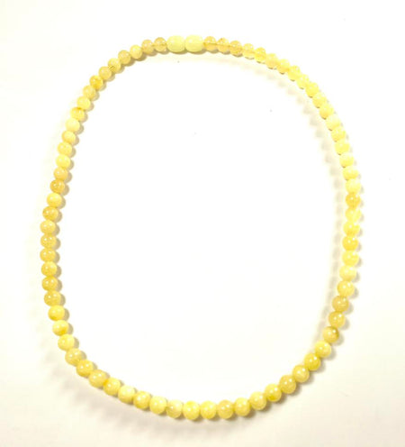 SS & Gold Plated Multi-stone Graduated Beaded Necklace