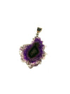 SS Amethyst Stalactite Pendant