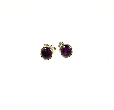 SS Amethyst Marquise Studs
