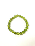 Caribbean Amber Faceted Bead Bracelet