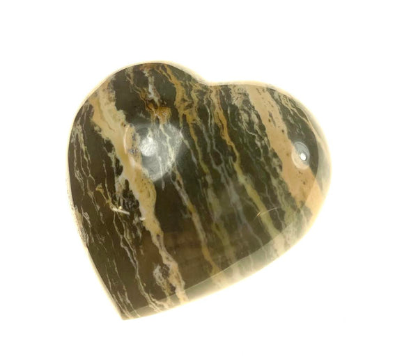 Striated Mineral Heart