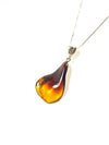 SS Amber Variegated Assorted Necklaces