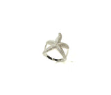 SS CZ Starfish Ring Size 8