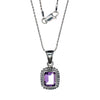 Sterling Silver Amethyst Pendant