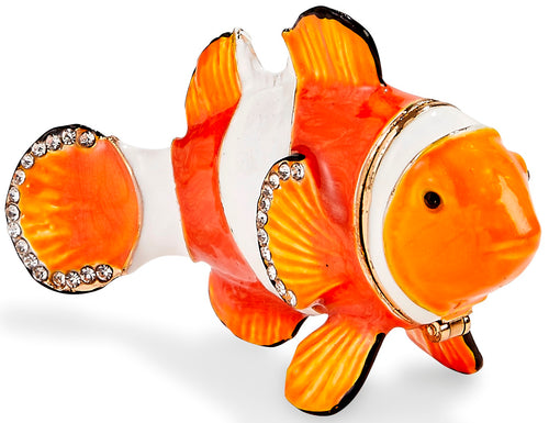 Clownfish Cloisonné Trinket Box