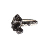 Sterling Silver Meteorite Nugget Ring Size 8