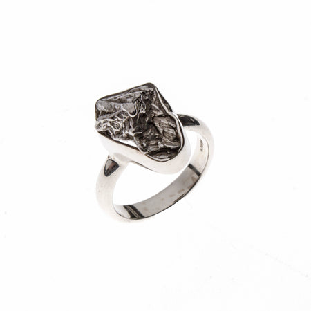 Meteorite Rounded Band Ring Size 6