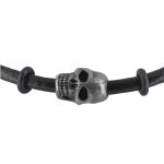 Stainless Steel Skull Wrap Men's Bracelet