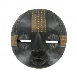 Wood Mask Enso Tears of Joy from Ghana