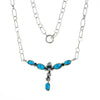 Sterling Silver Turquoise Necklace