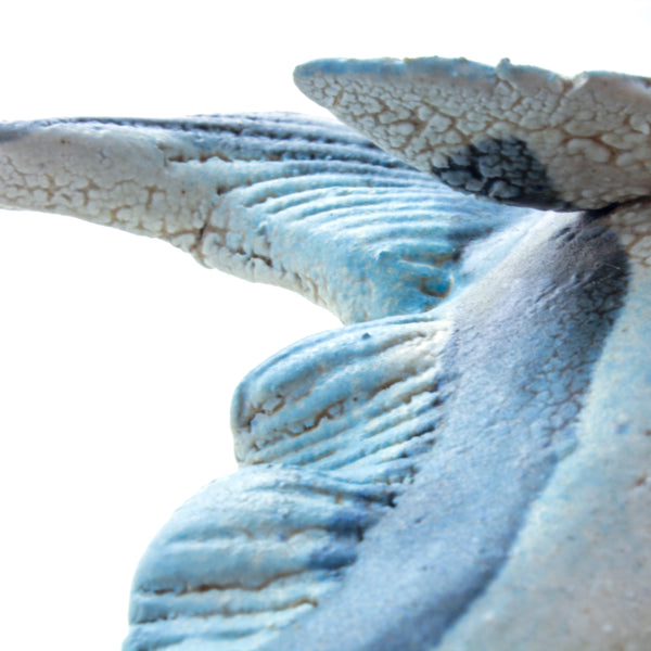 Ceramic Wall Art Blue Fish