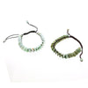 Jade Disk Macramé Bracelet