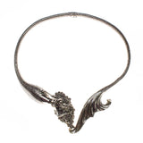 Sterling Silver Mermaid Collar Necklace