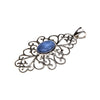 SS Kyanite Filigree Pendant