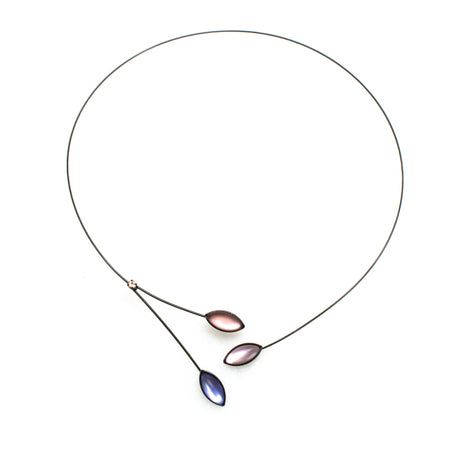 NPG Art Glass Bead Necklace