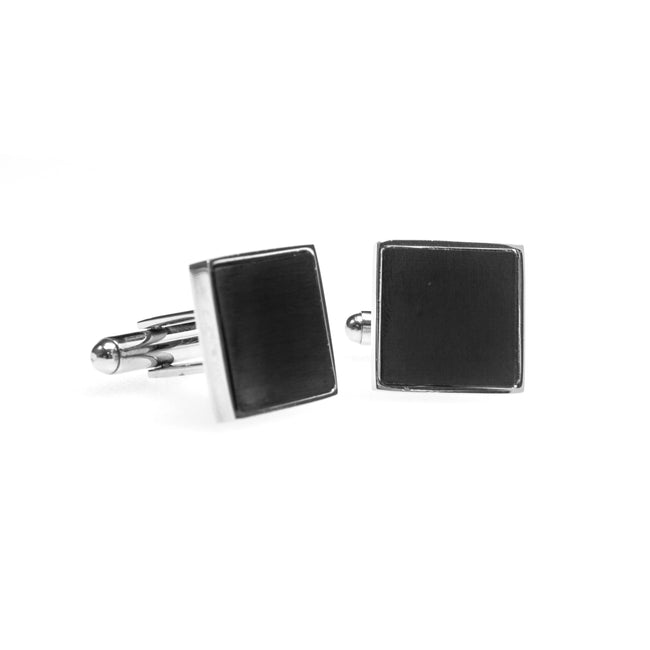 Stainless Steel Square Cufflinks