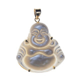 14K Mother of Pearl Buddha Pendant