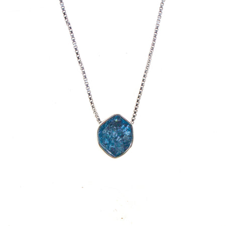 SS Created Opal Hamsa Necklace