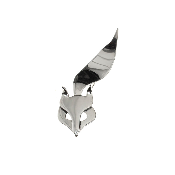 Sterling Silver Fox Pin