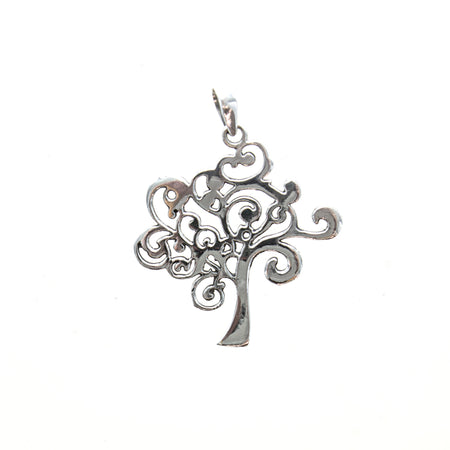 Sterling Silver Round Tree of Life Locket
