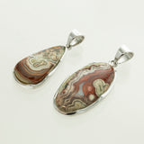 SS Crazy Lace Agate Assorted Pendants