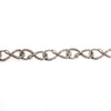 SS Ourobulos Infinity Snake Toggle Bracelet
