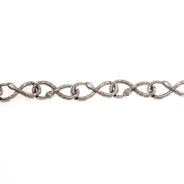 SS Ourobulos Infinity Snake Toggle Bracelet