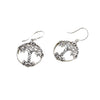 SS Winding Vines Tree Earrings