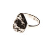 Sterling Silver Assorted Meteorite Nugget Ring