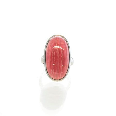 SS Watermelon Tourmaline Slice Earrings